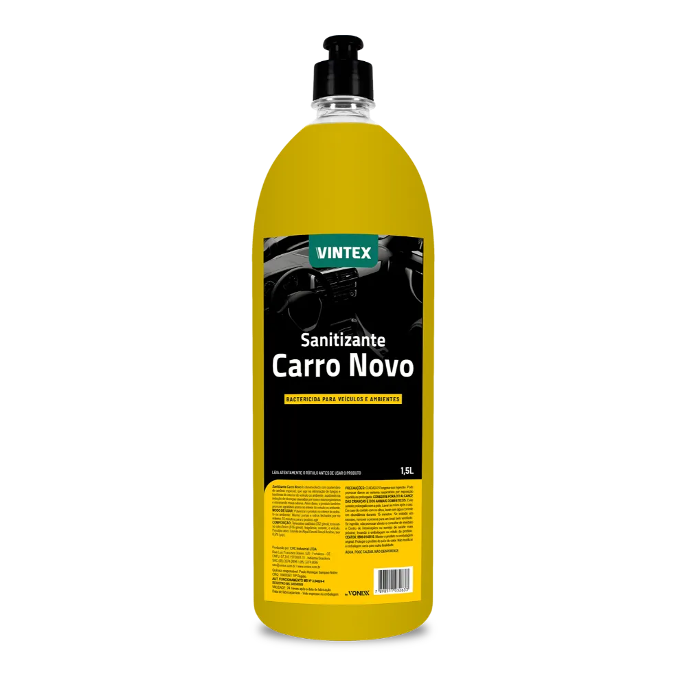 SANITIZANTE CARRO NOVO