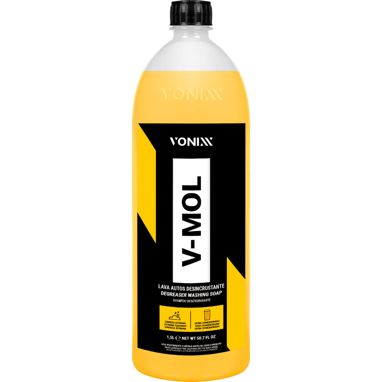 V-Mol Shampoo Lava Autos Desincrustante 1,5L